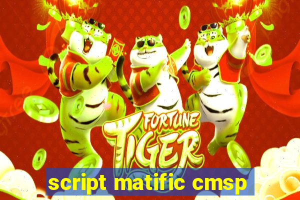 script matific cmsp